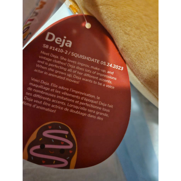 Deja the Chocolate Donut 8" Squismalllow NEW - Picture 2 of 10